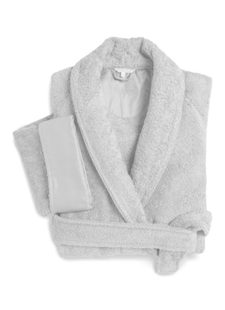 FR4645 UNITO SHAWL BATHROBE XS CLIFF GREY