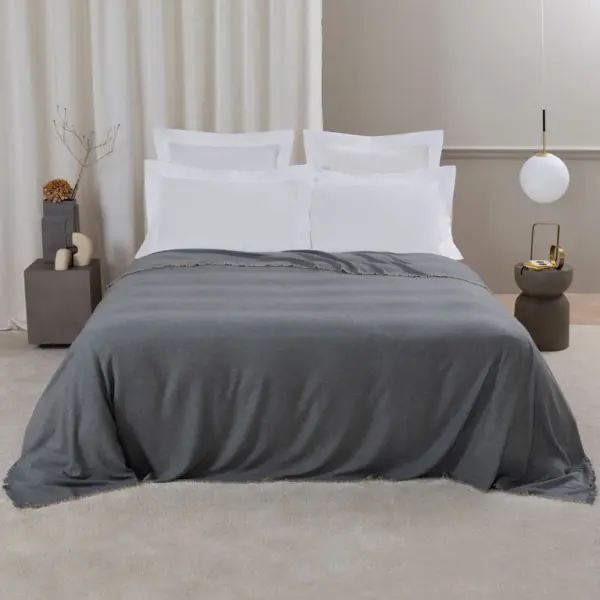 SS26 LIGHTNESS BLANKET 250×260 SEAFOAM